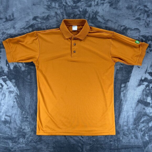 Publix Polo Shirt Men S Supermarket Official Food Employee Orange Uniform - Picture 1 of 7